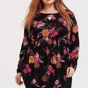 Torrid floral tunic